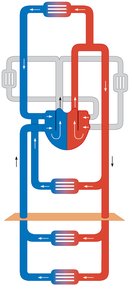 Systemic circulation schematic