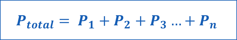 Dalton's Law equation