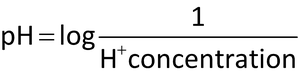 pH scale and acid/base definitions