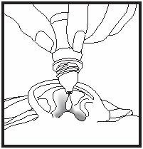 Instilling ear drops