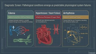 Common cardiovascular and lymphatic pathologies