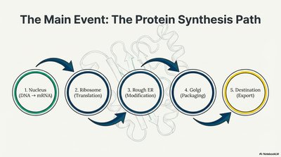 Protein synthesis pathway