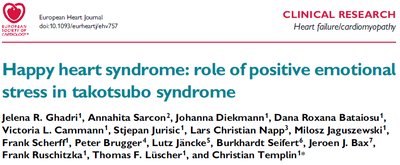 Table of happy heart events