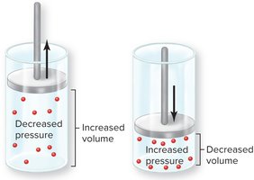 Boyle's Law: relationship between pressure and volume