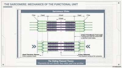 Sarcomere structure and sliding filament theory
