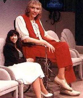 Image of a person with gigantism