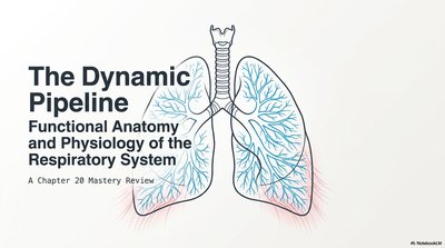 Diagram of the lungs and respiratory system