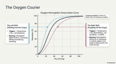 Oxygen-hemoglobin dissociation curve