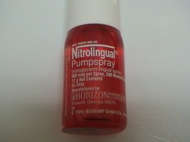 Nitrolingual spray