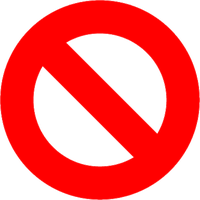 Do not use caine products