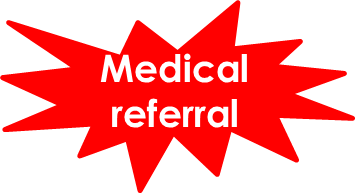 Severe ACD with bullae