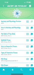 Crash Course Anatomy and Physiology app screenshot