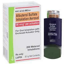Albuterol sulfate inhaler