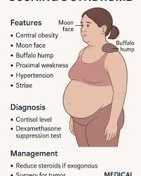 Cushing syndrome features