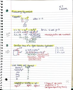 Surface Area of a Cylinder