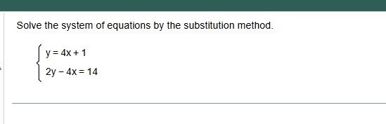 System of equations worksheet screenshot