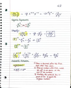 Scientific notation and examples