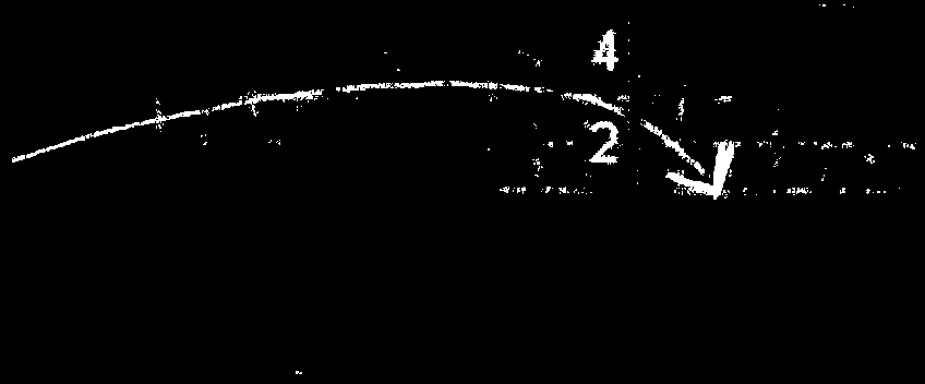Graph with intercepts marked