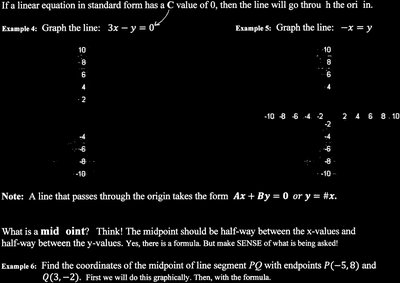 Graphing by t-table or slope-intercept form, example y=3x