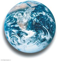 Earth as a watery planet