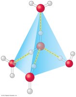 Hydrogen bonding orientation in water