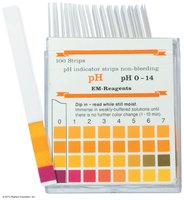 pH indicator strips