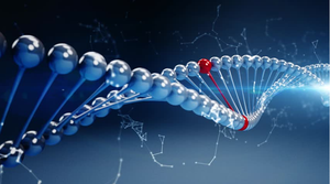 DNA double helix representation