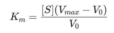 Michaelis-Menten equation