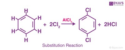Substitution reaction example