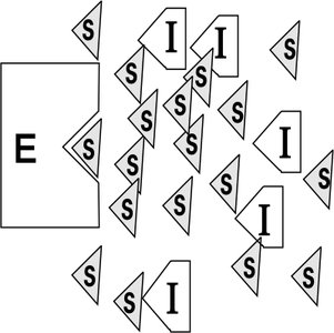 Competitive inhibition at high substrate concentration