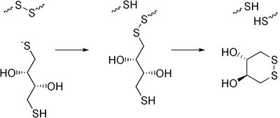 DTT reduction mechanism