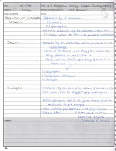Triglyceride and beta-oxidation diagram