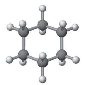 Cyclohexane ring model