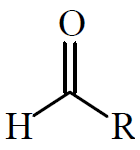 Methanal (formaldehyde) structure