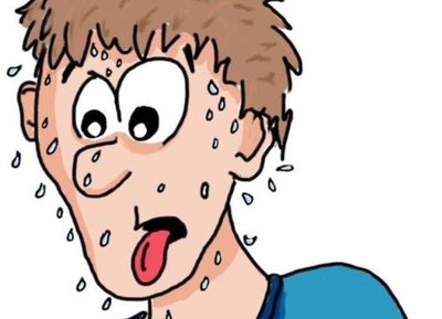 Perspiration and cooling effect