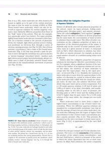 Osmosis and colligative properties