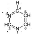 Pyrimidine structure