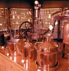 Apparatus used by Louis Pasteur