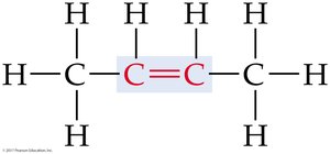 Alkene structure
