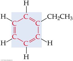 Aromatic hydrocarbon structure