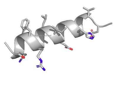 Alpha helix structure