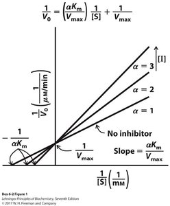 Competitive inhibition schematic