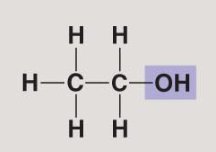 Hydroxyl group in ethanol