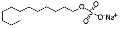 Sodium dodecyl sulfate structure
