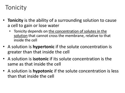 Diagram comparing animal and plant cells in hypotonic, isotonic, and hypertonic solutions
