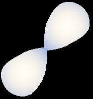 p orbital electron cloud