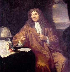 Leeuwenhoek microscope diagram