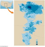 Map of Ogallala Aquifer