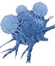 Cancer cell illustration