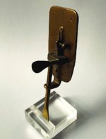 Early microscope used for observing sperm